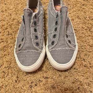 Blowfish Gray Slip-On Sneakers